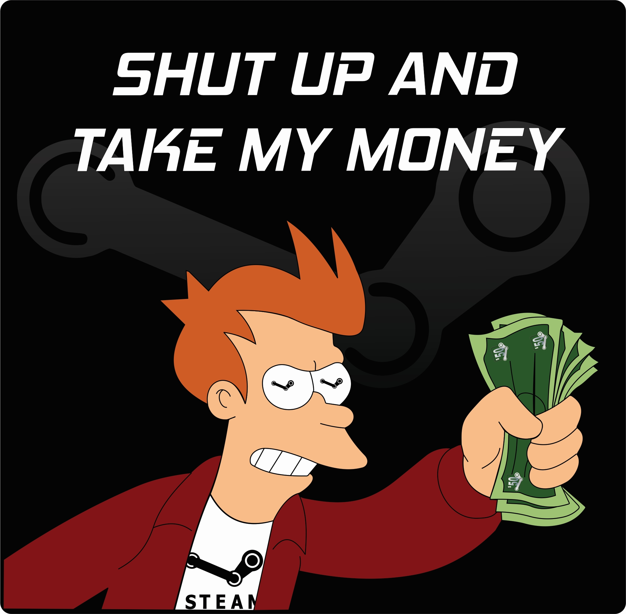 Шат ап энд тейк май мани картинка