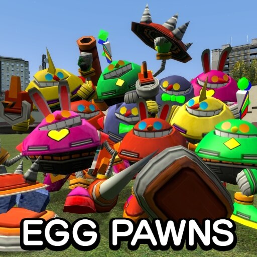 Steam 创意工坊::Sonic Heroes Egg Pawns Model Pack