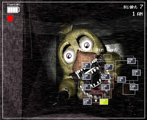 Steam Community :: Screenshot :: Withered Chica in Party Room 2.
