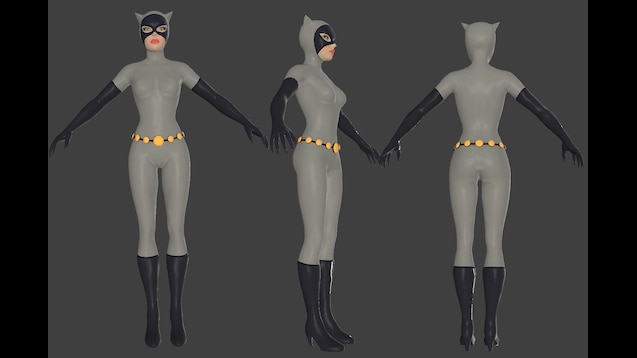 Steam Workshop::Catwoman AC animated skin
