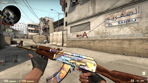 AK 47 Case hardened BS