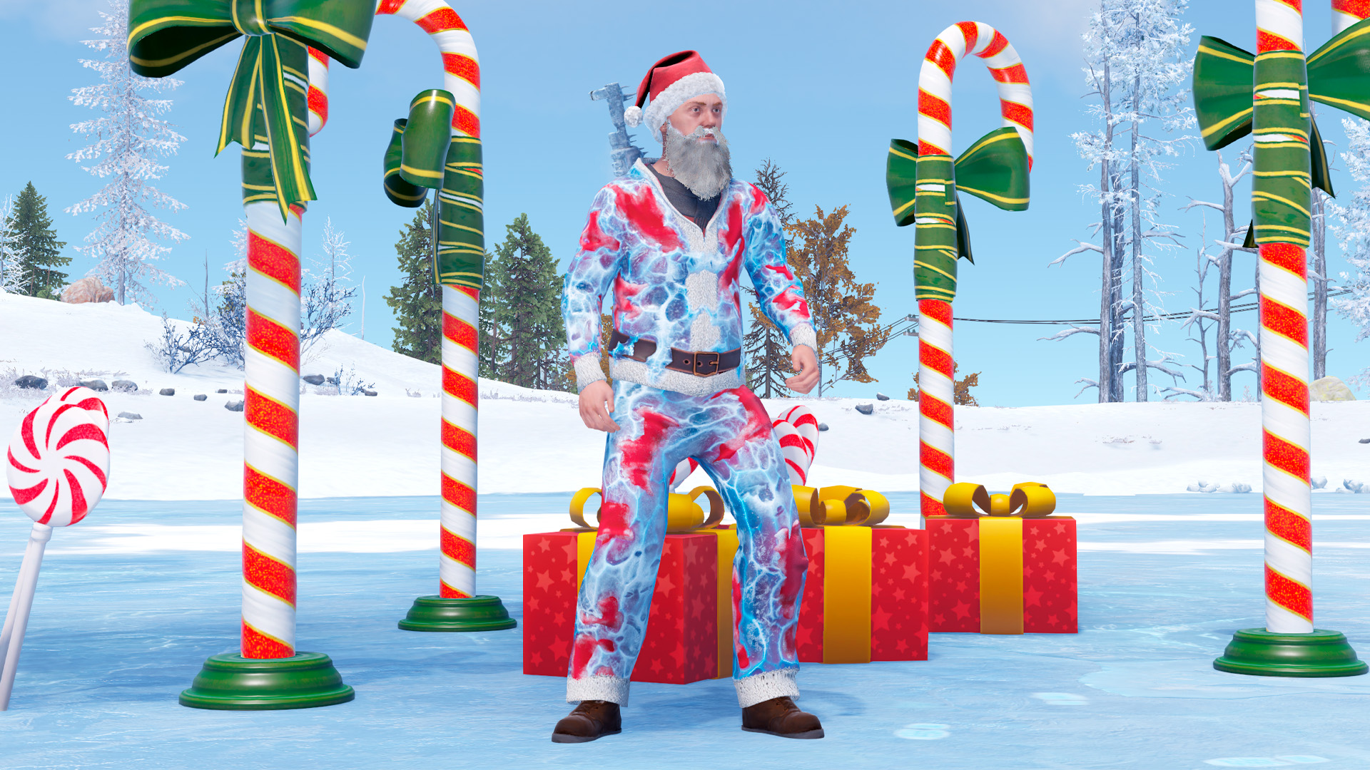 Frozen Santa Pants thumbnail 6