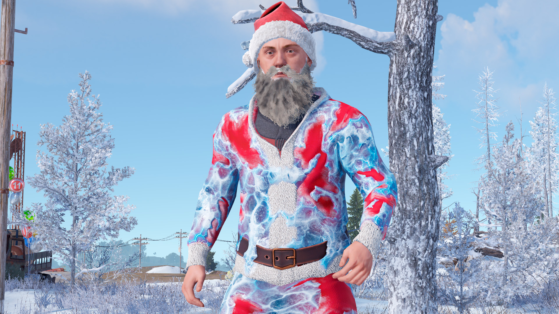 Frozen Santa Hoodie screenshot 1