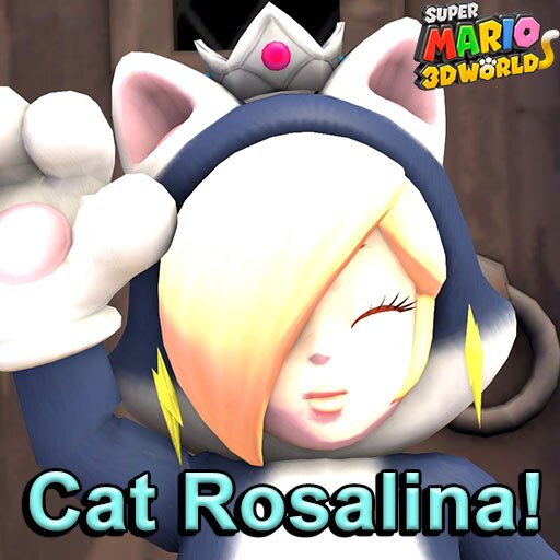 super mario 3d world rosalina cat