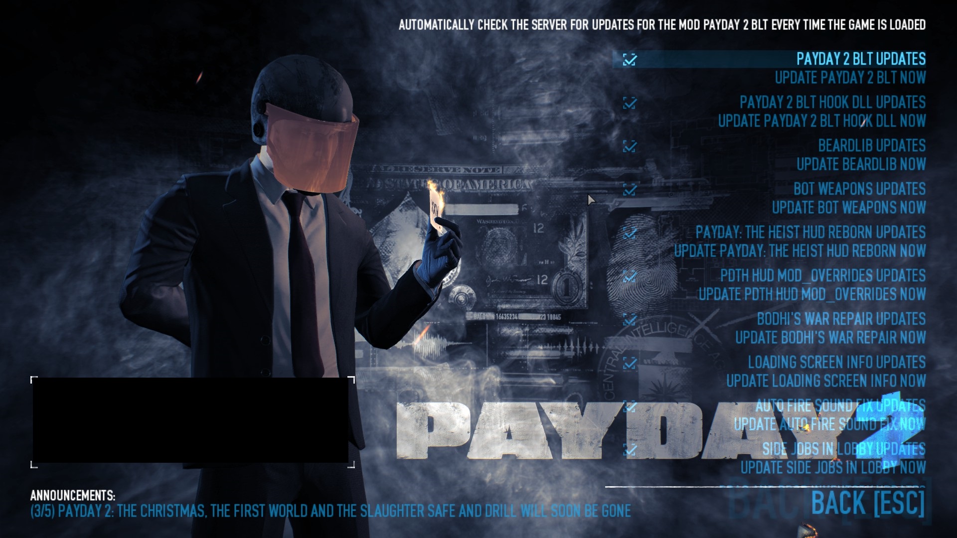 Dishonored 2 Menu Background - PAYDAY 2 Mods - ModWorkshop