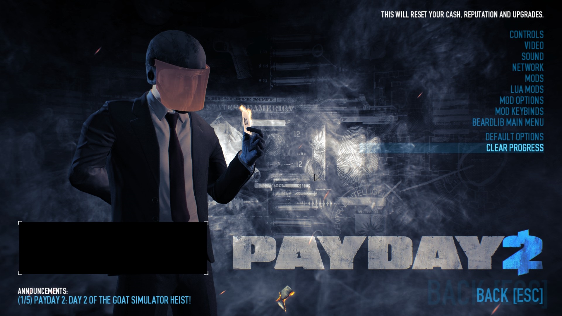 Payday the heist dorhud