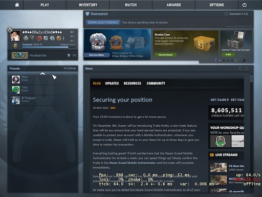 Please make sure that you are running latest version of steam client cs go перевод фото 70