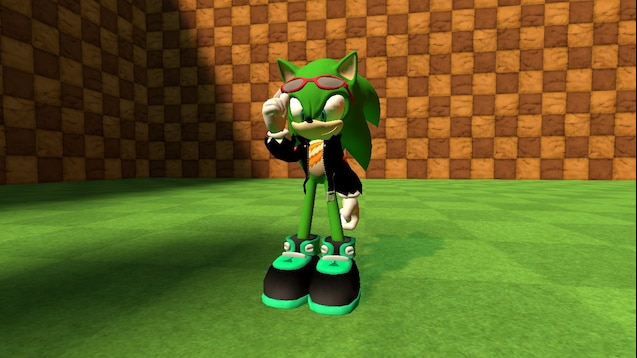 scourge the hedgehog in sonic boom