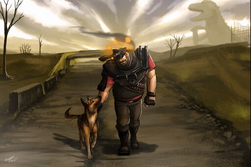 Fallout 4 одинокий странник с собакой фото 90