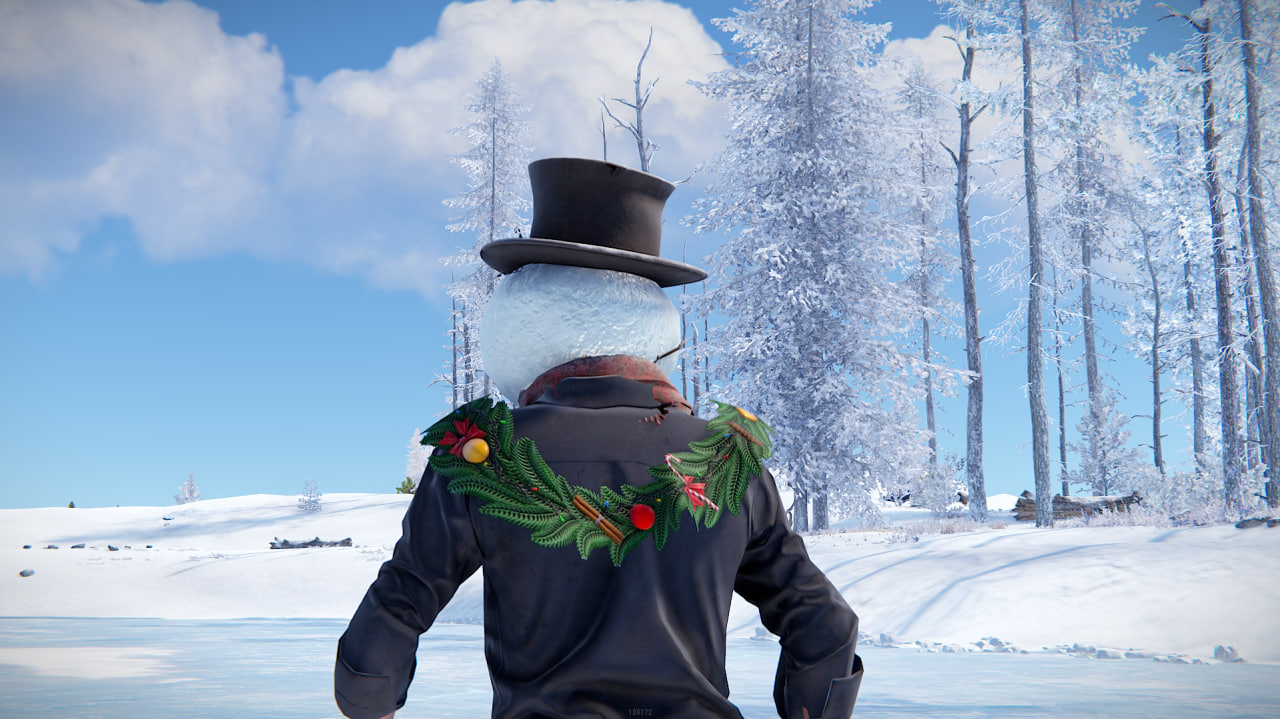 Christmas Wreath Poncho thumbnail 2