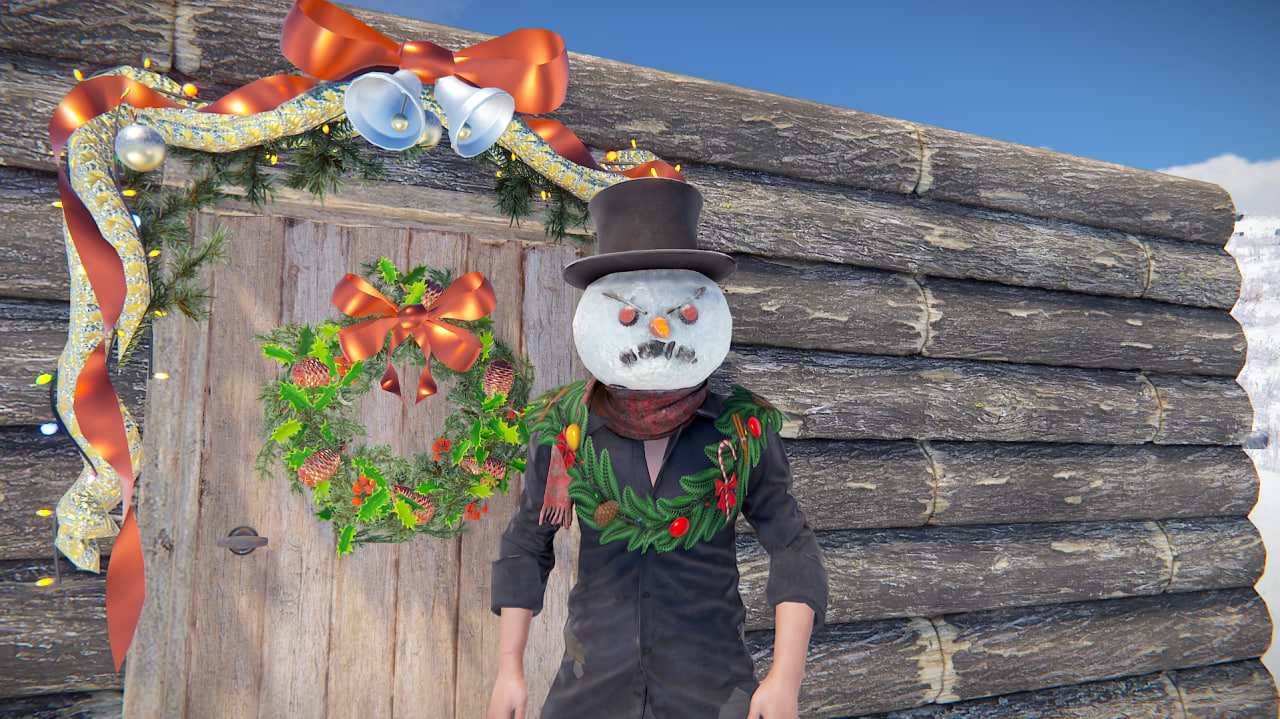 Christmas Wreath Poncho thumbnail 3