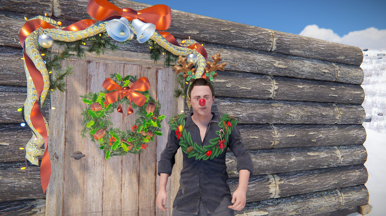 Christmas Wreath Poncho thumbnail 6
