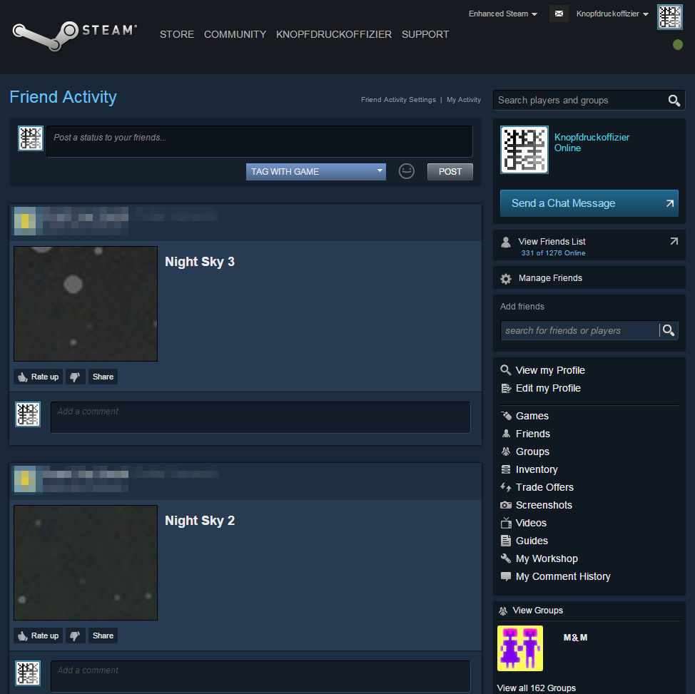Steam Community :: Guide :: How to Remove Artwork Posts from your Activity  Feed