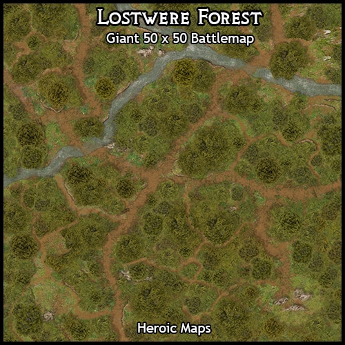 Steam Workshop::Dnd Huge Forest Map 50X50