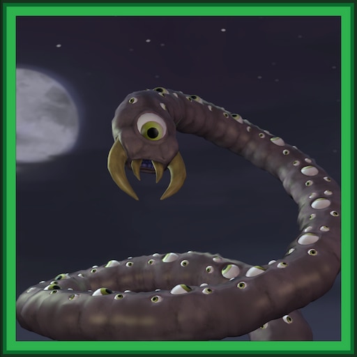 Image of eater of worlds boss from terraria