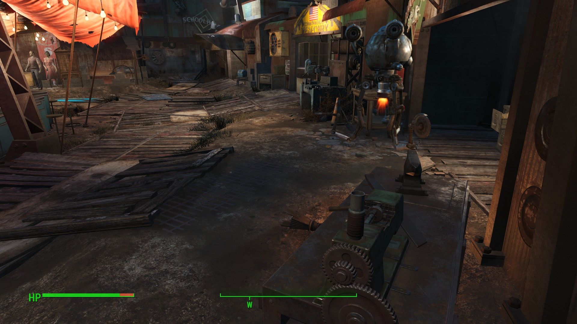 Diamond City HomePlate. Player Home Survival Build. (No Mods Just