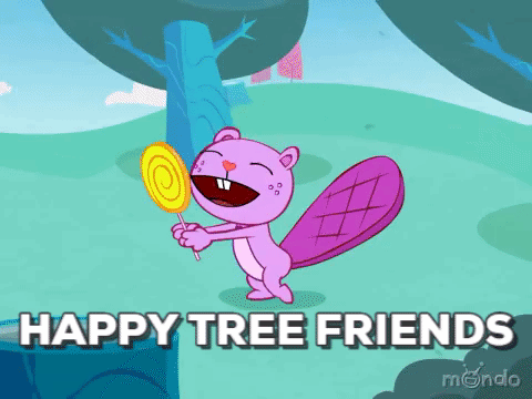 happy tree friends animated gif