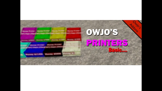 Steam Workshop Owjo S Printers V1 2 Darkrp