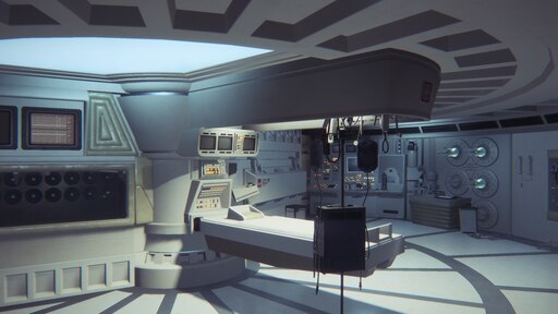 Чужой 1979 корабль Ностромо интерьер
