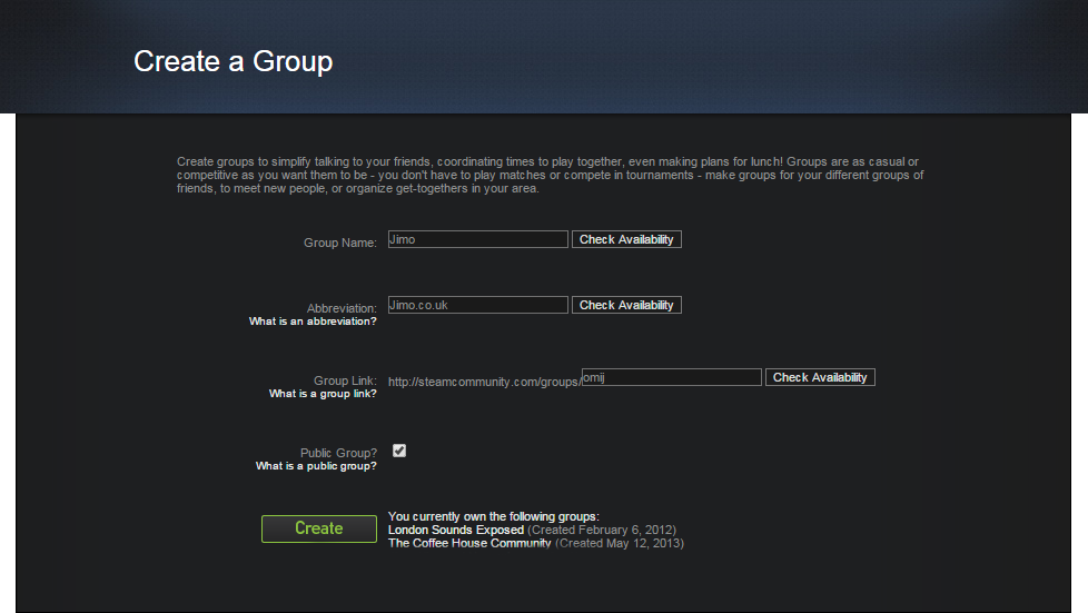 Are there any sex chat groups on steam