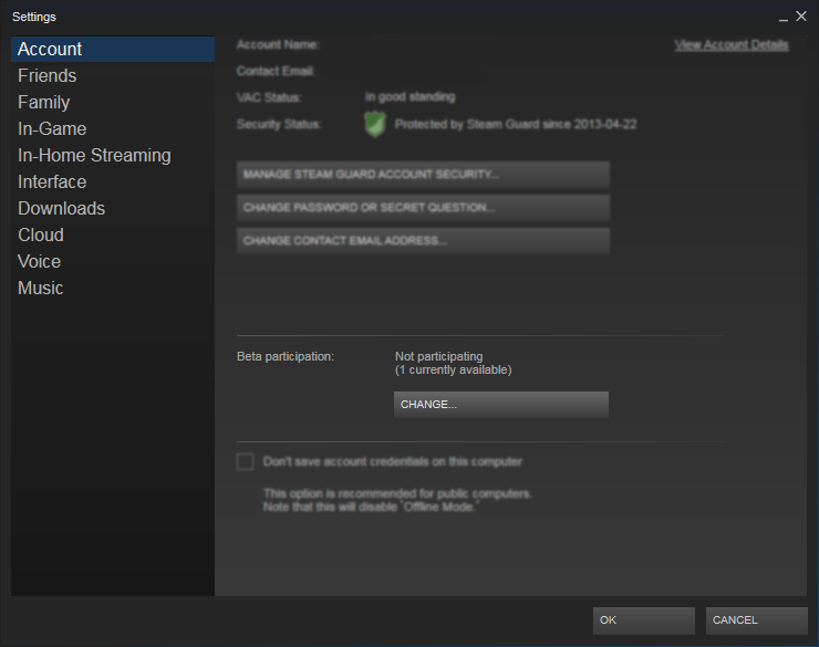 Steam Client Beta update allows you to hide games from your