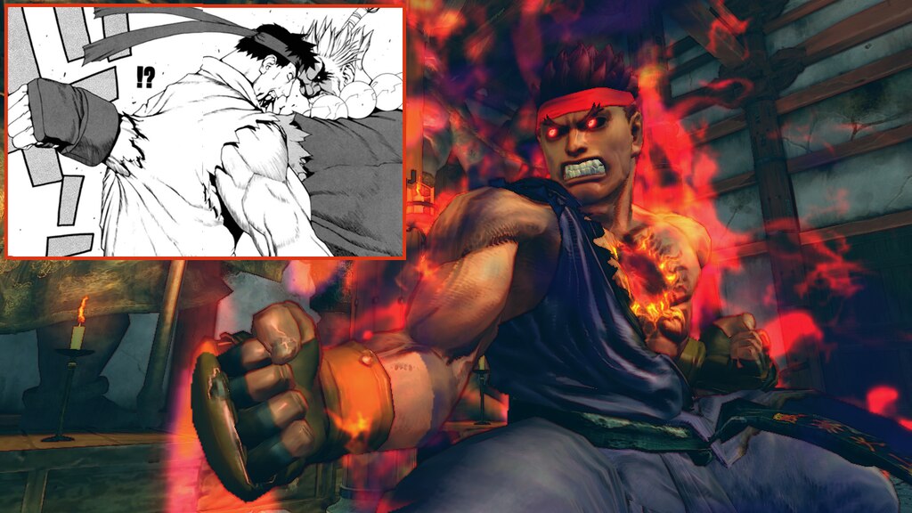 The many faces of Evil Ryu