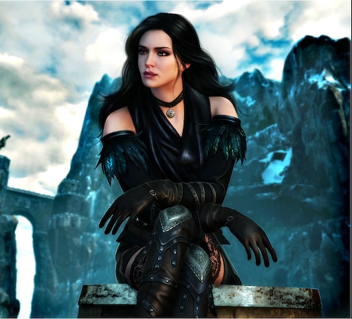 Yennefer of vengerberg the witcher 3 voiced standalone follower фото 84