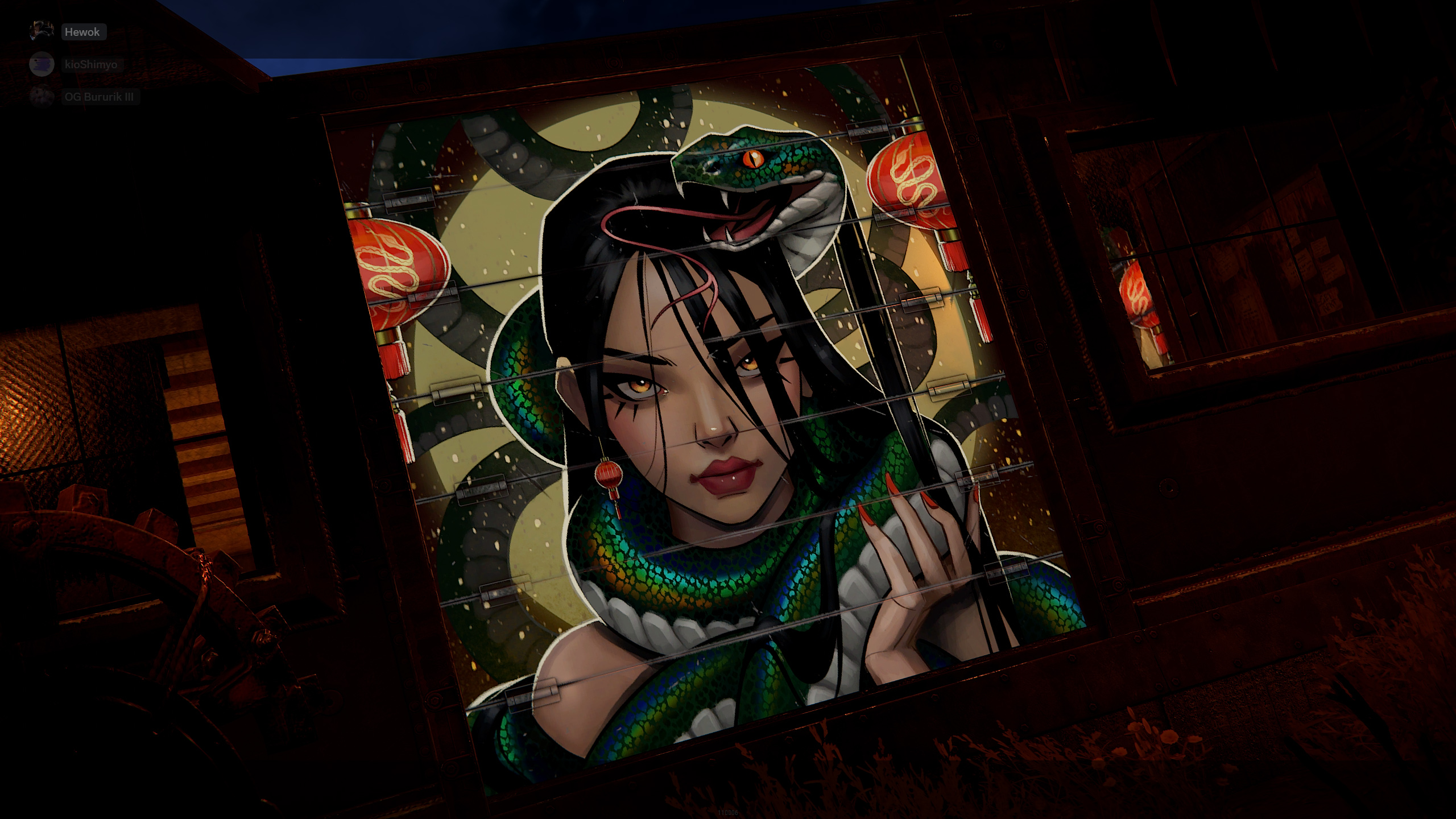 Snake Lord Garage Door thumbnail 3