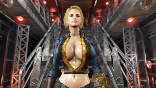 Fallout 4 unzipped vault suit фото 2