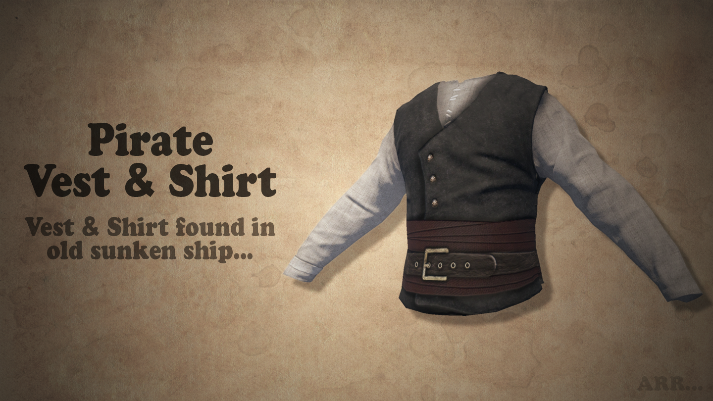 Pirate Vest & Shirt screenshot 1