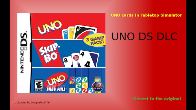 Uno SkipBo Freefall DS Game