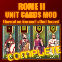 ROME II UNIT CARDS MOD (with Normal's Unit Icons)