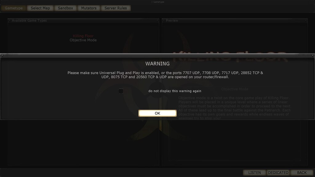 Steam Community Screenshot Ports To Open For Killing Floor