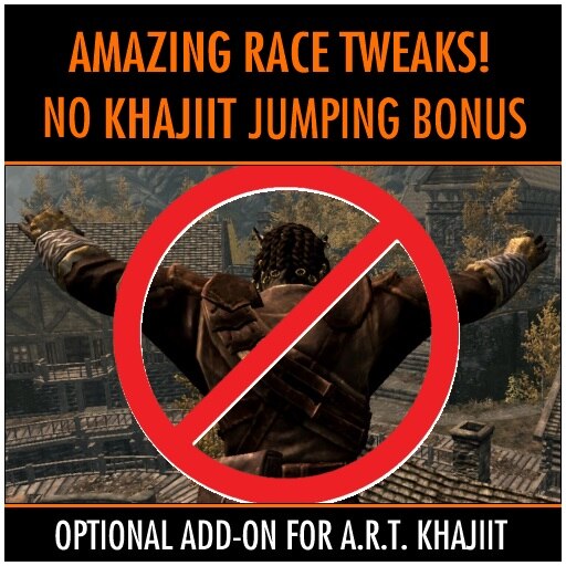 Steam Workshop Amazing Race Tweaks No Khajiit Jumping Bonus