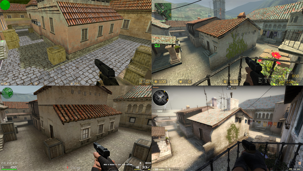 Steam Community :: Guide :: Эволюция карт Counter Strike/Evolution maps ...