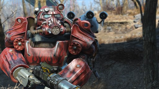 Fallout 4 окраска пламя