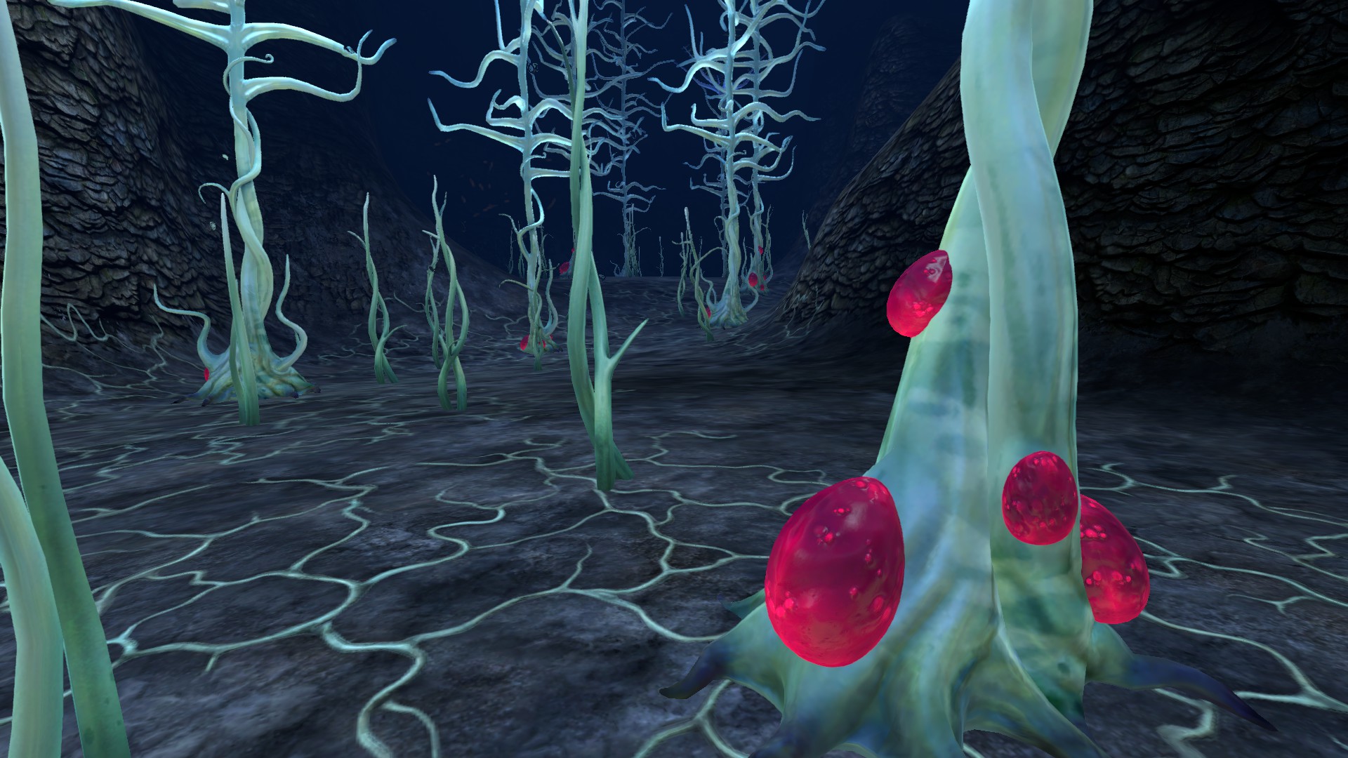 Кровавые водоросли. Субнаутика кровавые водоросли. Subnautica Blood Kelp Zone. Кровавый риф субнаутика. Зона кровавых водорослей в Subnautica.