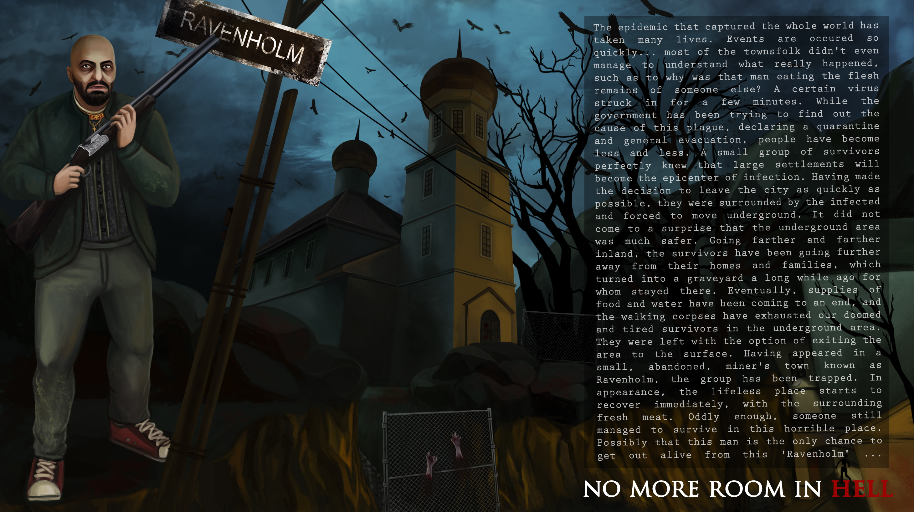 No more room in hell карта с поездом