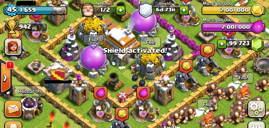 download hack clash of clans game