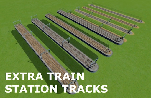 Steam Workshop::Extra Train Station Tracks ( ETST )
