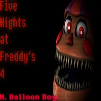 Fnaf 4 Nightmare Balloon Boy Full Body