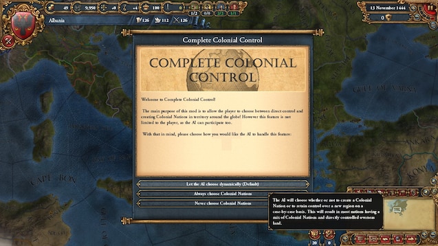 Colonial Nation Won't Full Core : r/eu4