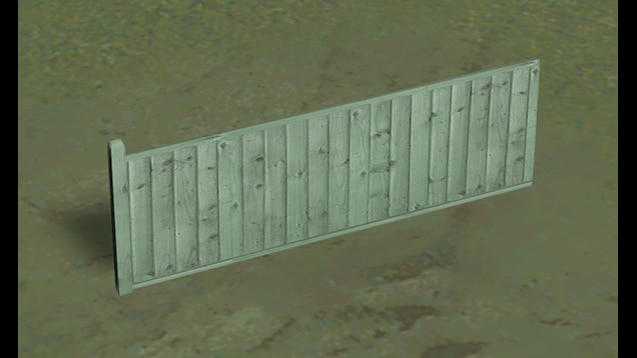 Steam Workshop Uk Housing Props Garden Fence 4 Short