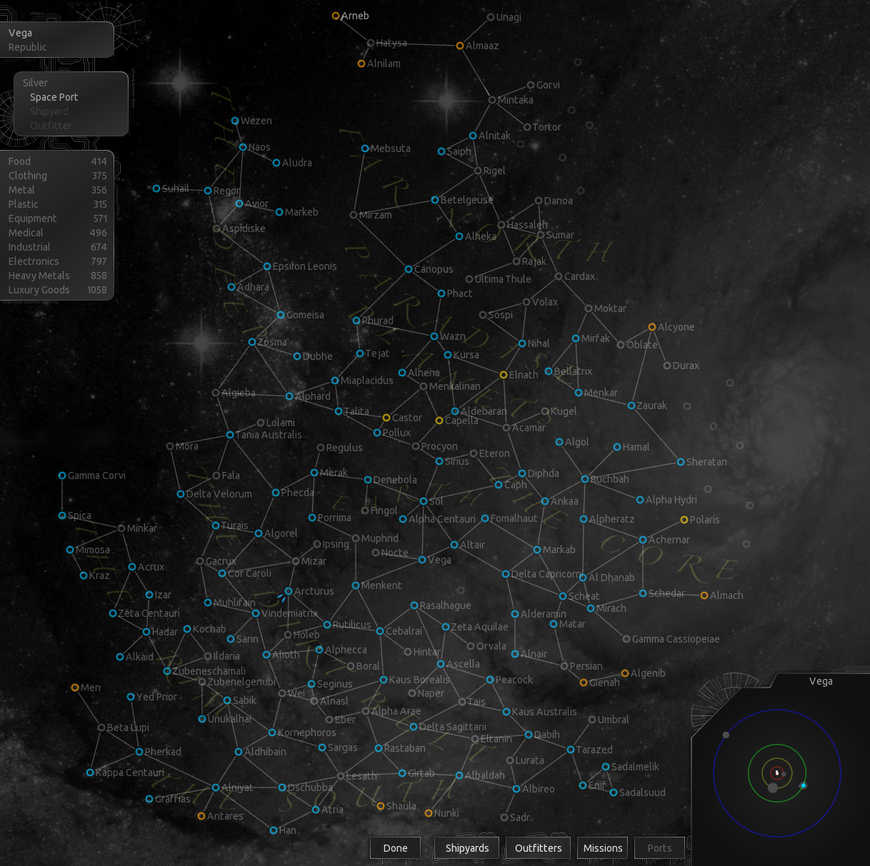 endless sky map