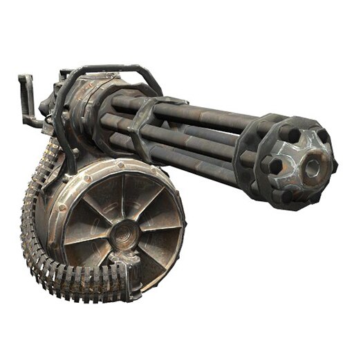 Steam Workshop::[Fallout 4] Minigun Model