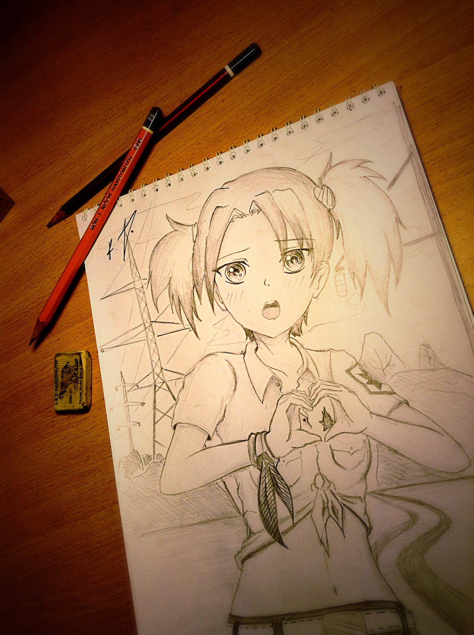 Алиса двачевская рисунок карандашом