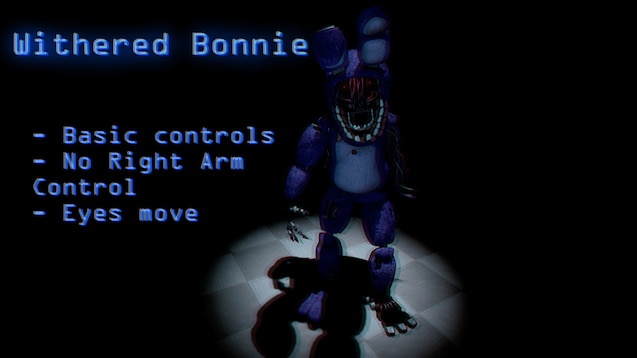 Steam Workshop Five Nights At Freddy S 2 Withered Unwithered Animatronics - roblox animatronic world secret room for admins and mods only not
