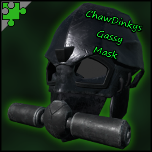 cool gas mask in app close