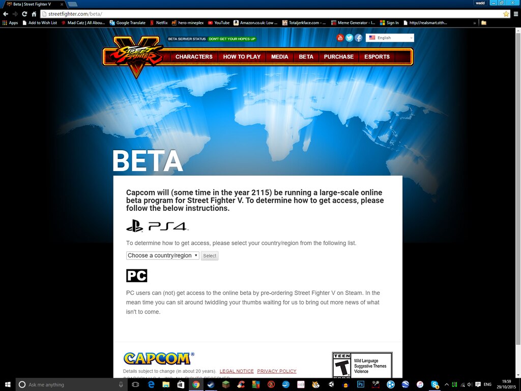 Street Fighter V Beta Steam Charts (App 386800) · SteamDB