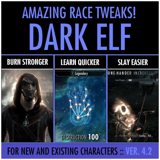 Skyrim dark elf follower